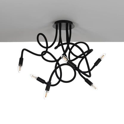 Lampadario 6L SNAKE