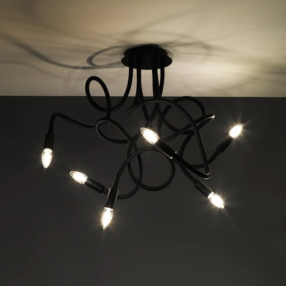 Lampadario 6L SNAKE
