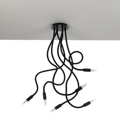 Lampadario 6L SNAKE