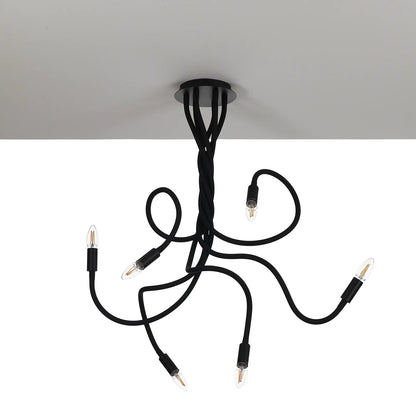 Lampadario 6L SNAKE