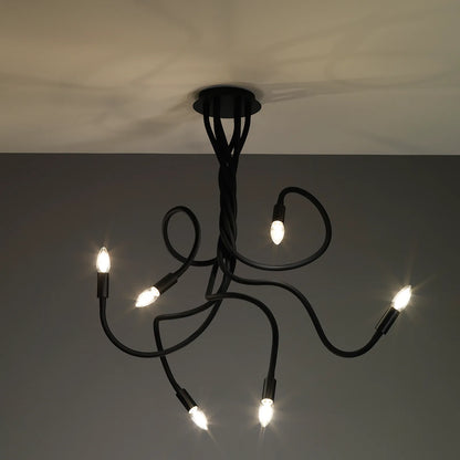 Lampadario 6L SNAKE