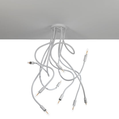 Lampadario SNAKE bianco