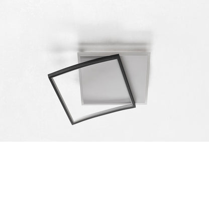 Plafoniera led ALBA nero