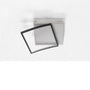 ALBA black LED ceiling light