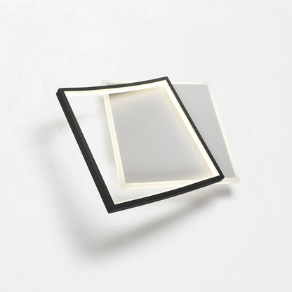 Plafoniera led ALBA nero