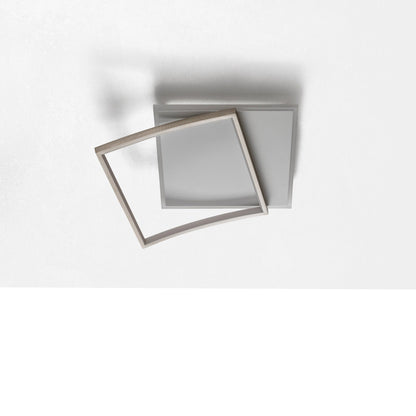 ALBA Nickel LED Deckenleuchte