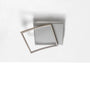 ALBA nickel led ceiling light