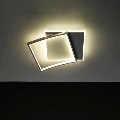 Plafoniera led ALBA nichel