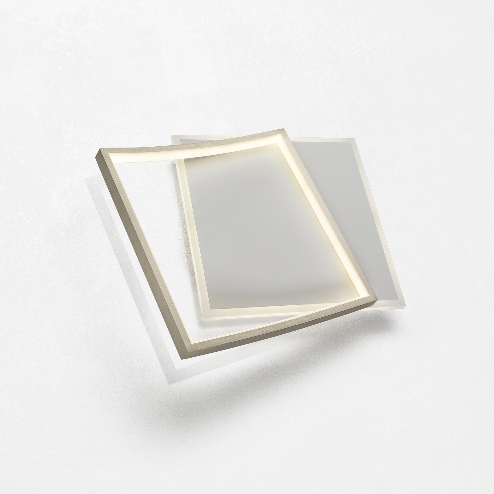 ALBA Nickel LED Deckenleuchte