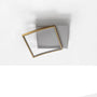ALBA gold LED ceiling light