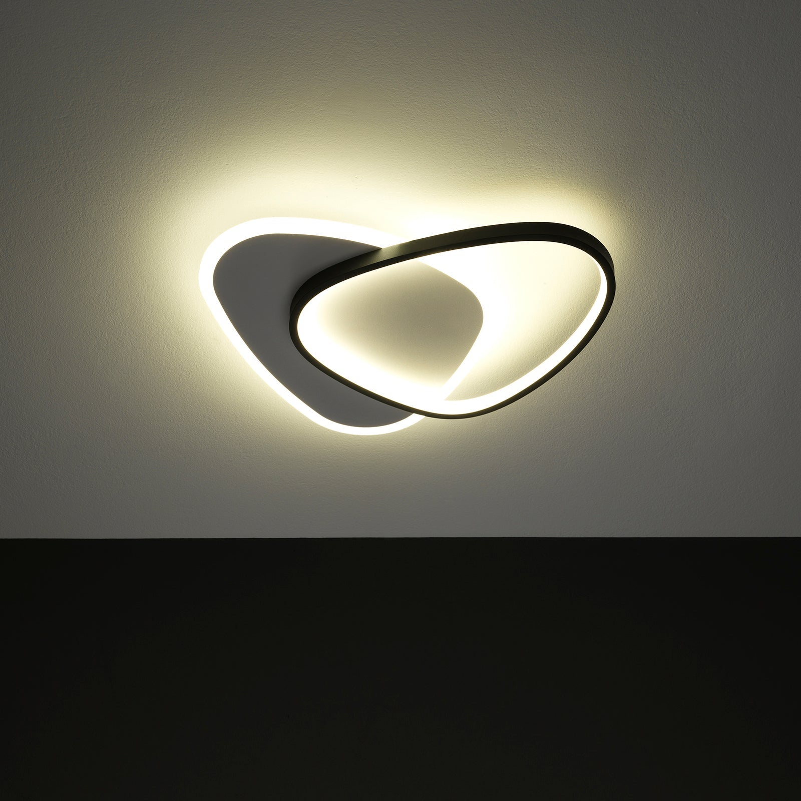 Plafoniera led OTTAVIA nero