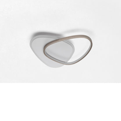 OTTAVIA nickel led ceiling light