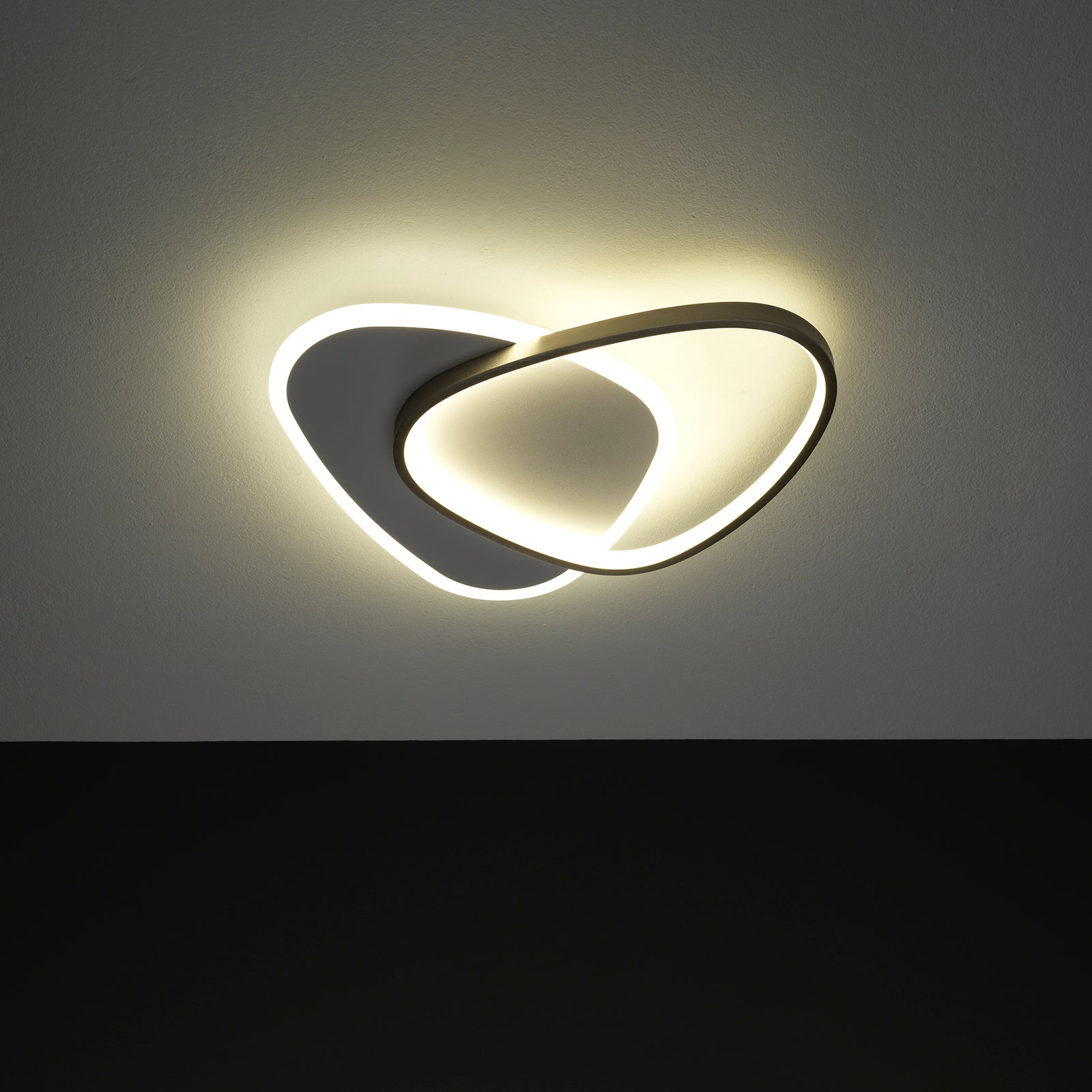 OTTAVIA nickel led ceiling light