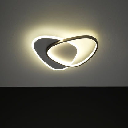 OTTAVIA nickel led ceiling light