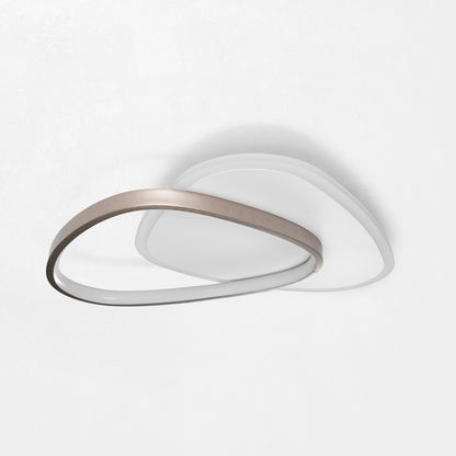 OTTAVIA nickel led ceiling light