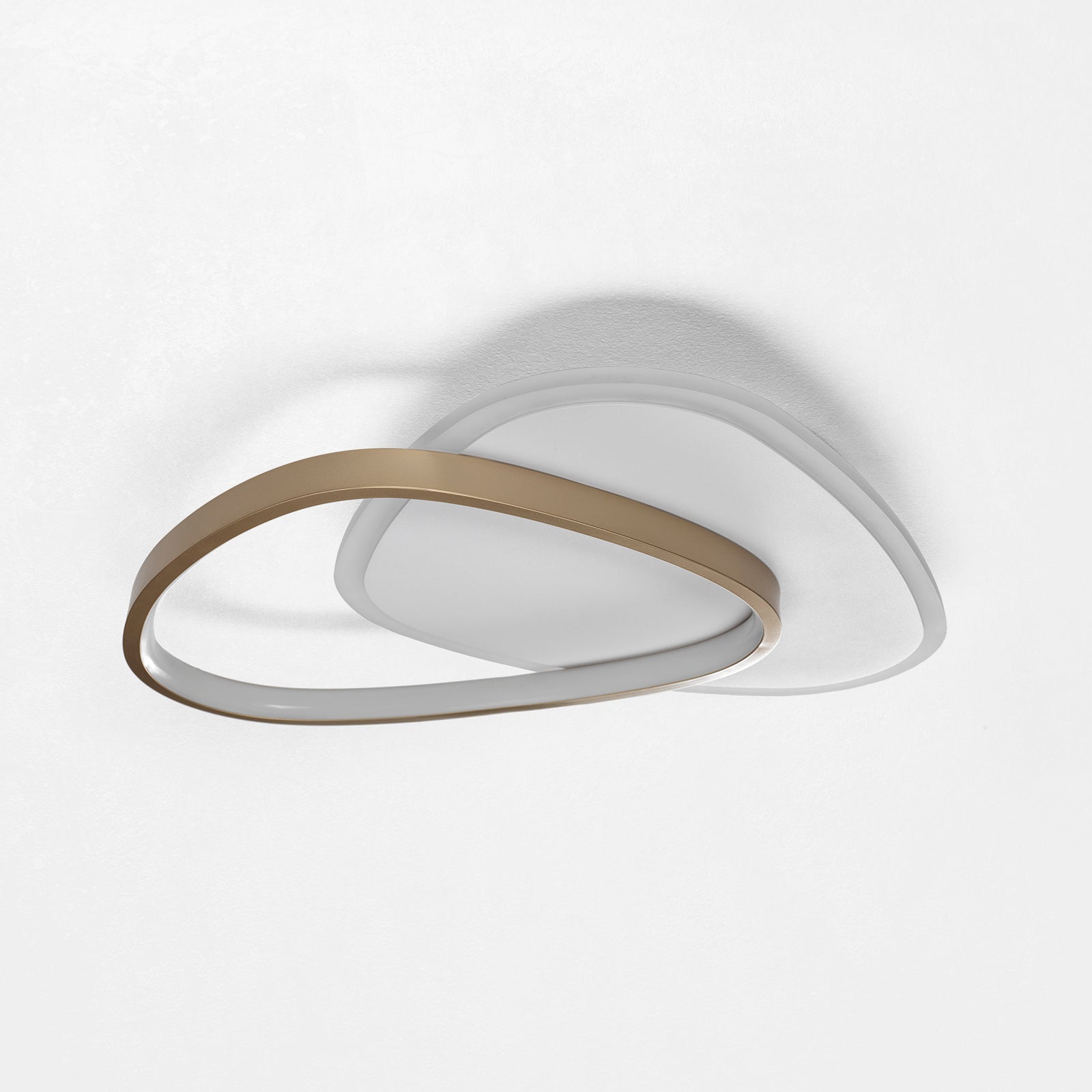 OTTAVIA goldene LED-Deckenleuchte