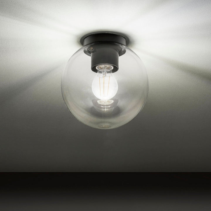 POSITANO transparent ceiling light