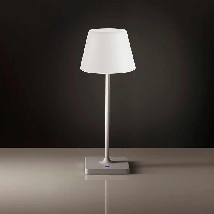 Rechargeable table lamp SORRENTO white