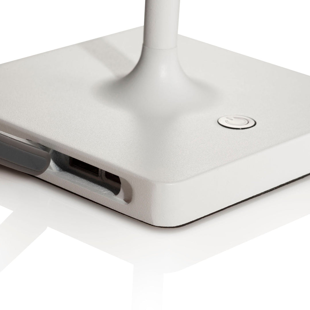 Rechargeable table lamp SORRENTO white