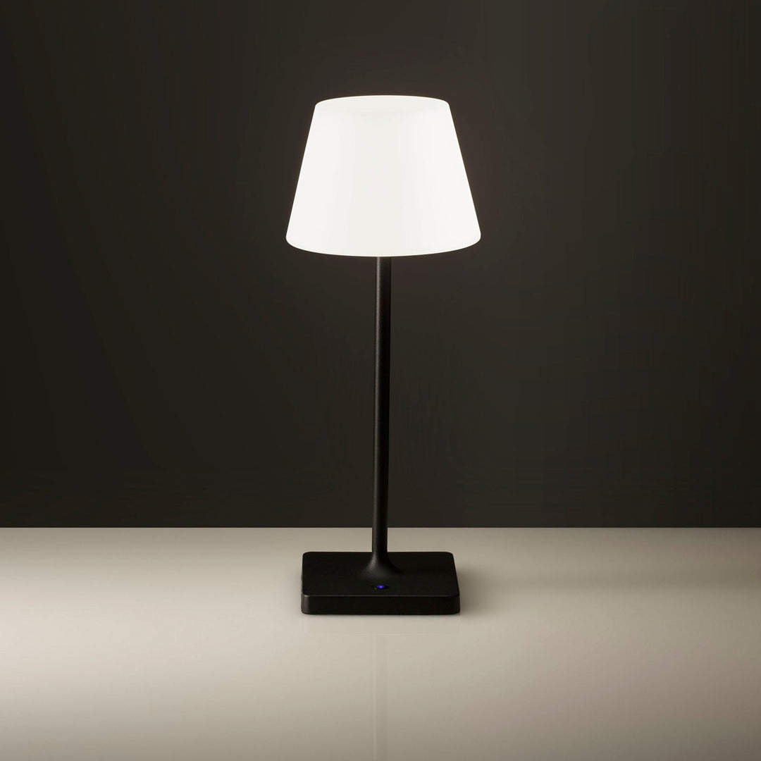 Rechargeable table lamp SORRENTO black