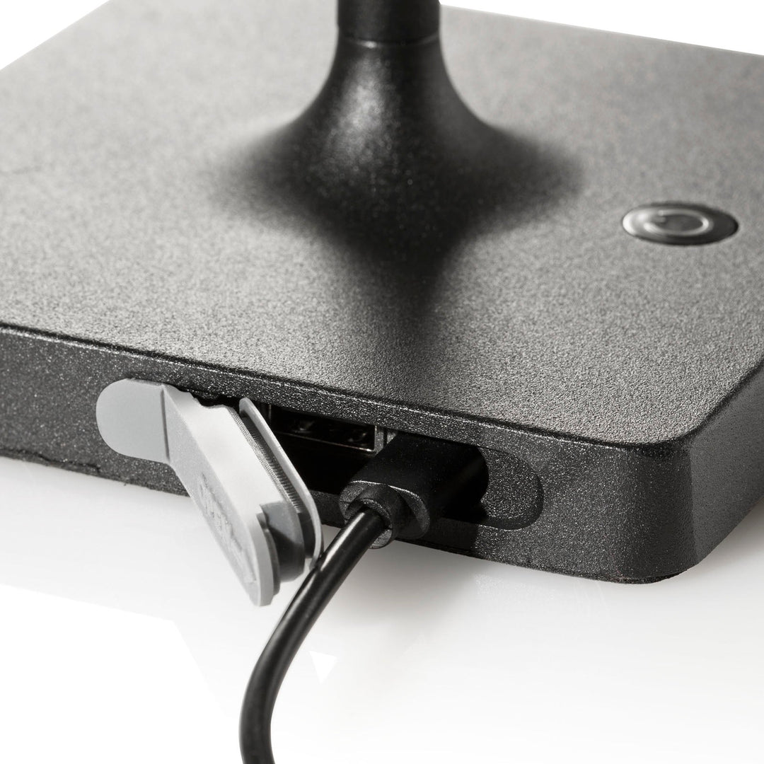 Rechargeable table lamp SORRENTO black