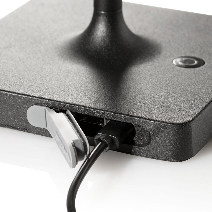 Rechargeable table lamp SORRENTO black