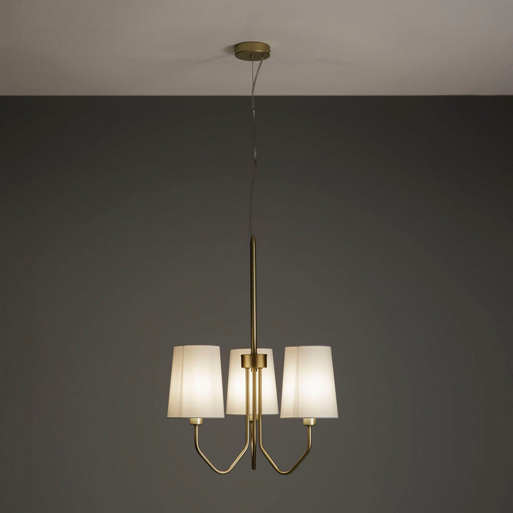 Kronleuchter 3L BERLIN gold