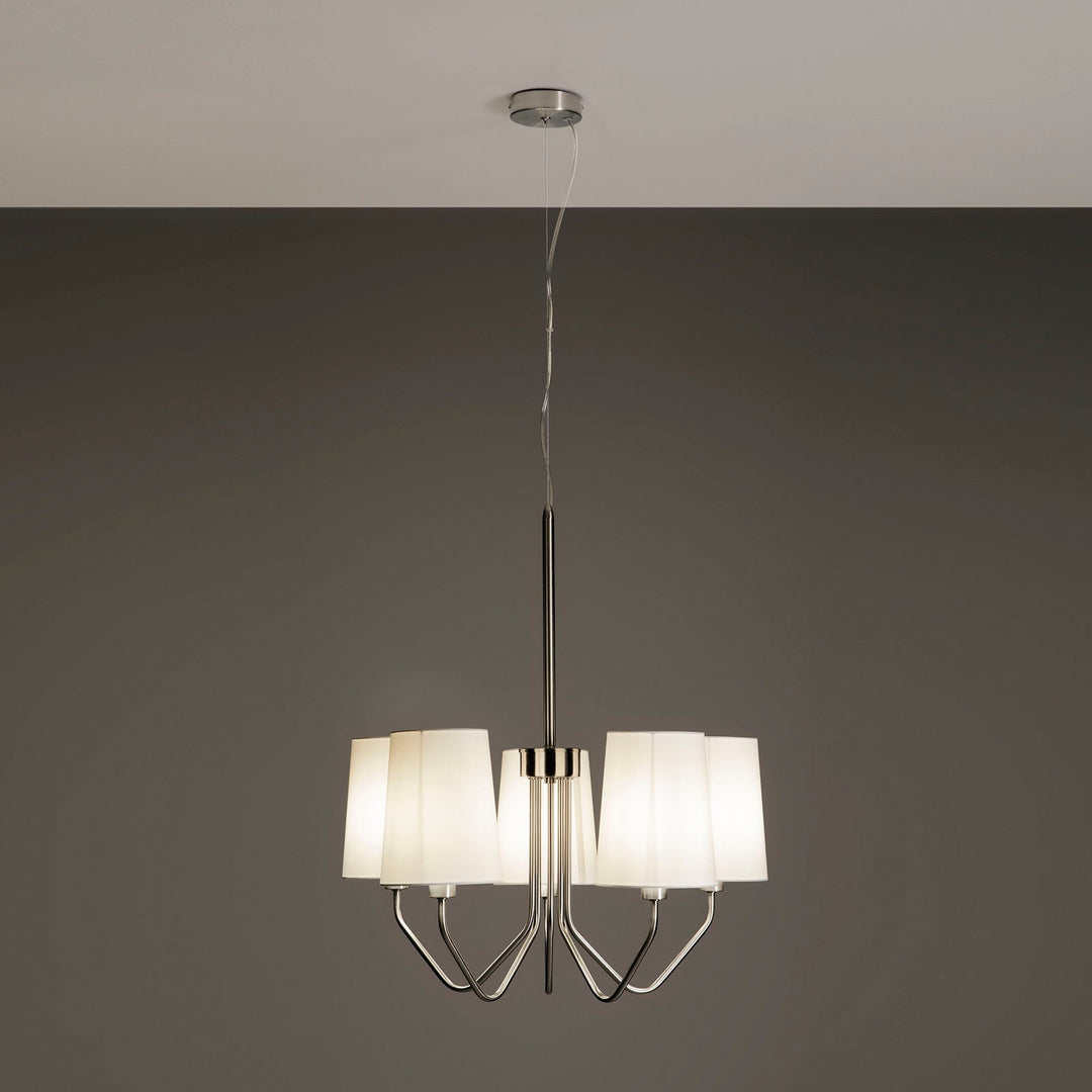 Kronleuchter 5L BERLIN nickel