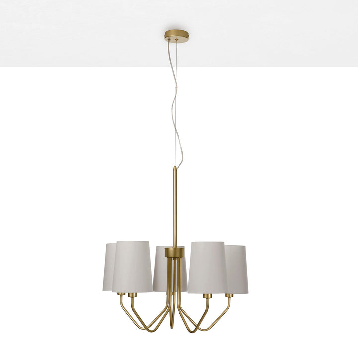 Kronleuchter 5L BERLIN gold