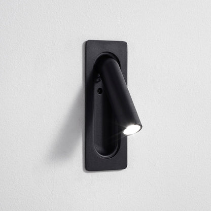 AUGUSTA black LED wall light
