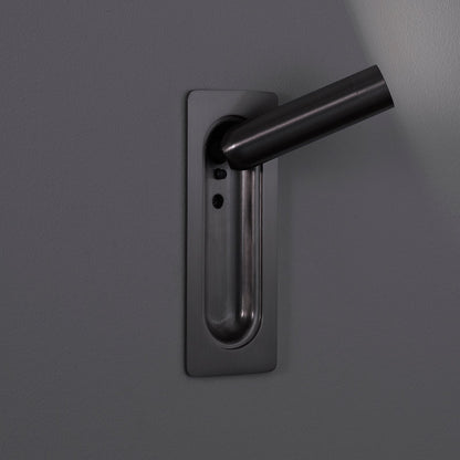 AUGUSTA nickel LED wall light