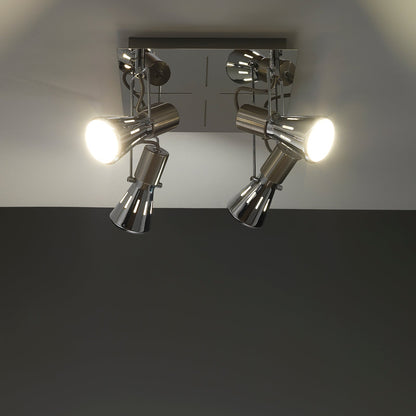 ROY chrome adjustable spotlight