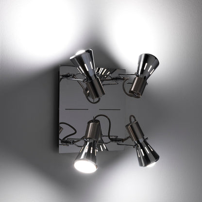 ROY chrome adjustable spotlight