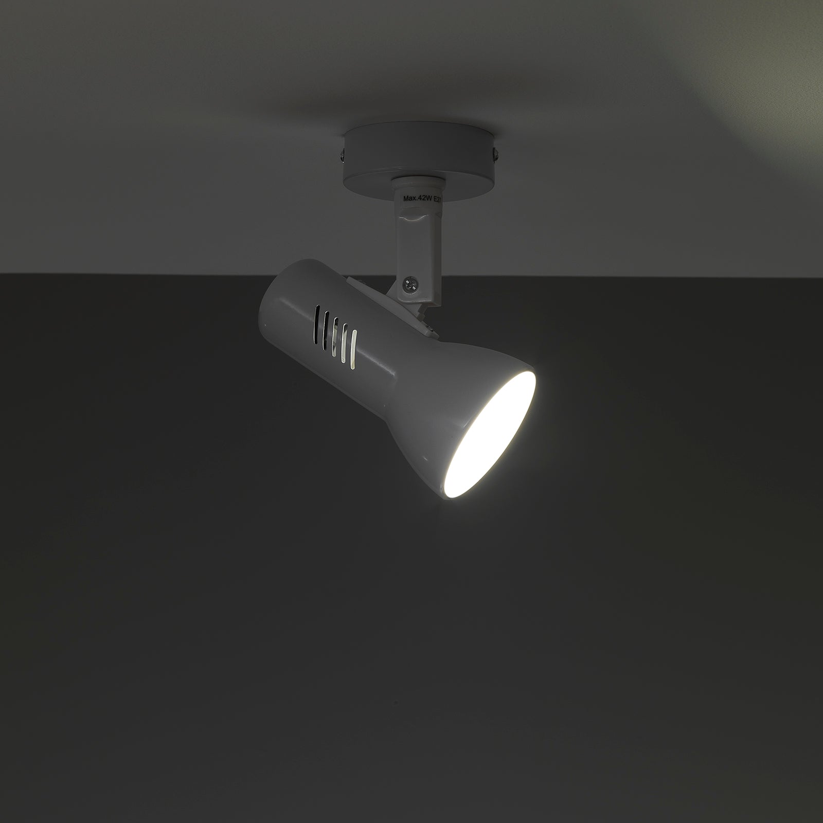 TREVI adjustable spotlight white