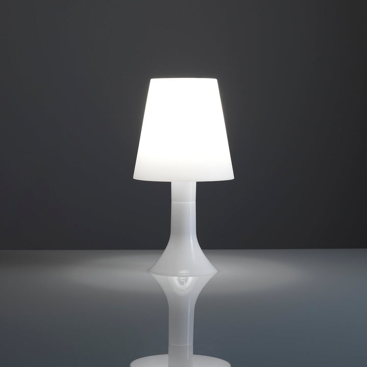 Lampada da tavolo KIRK bianco