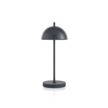KRIO wiederaufladbare Tischlampe schwarz