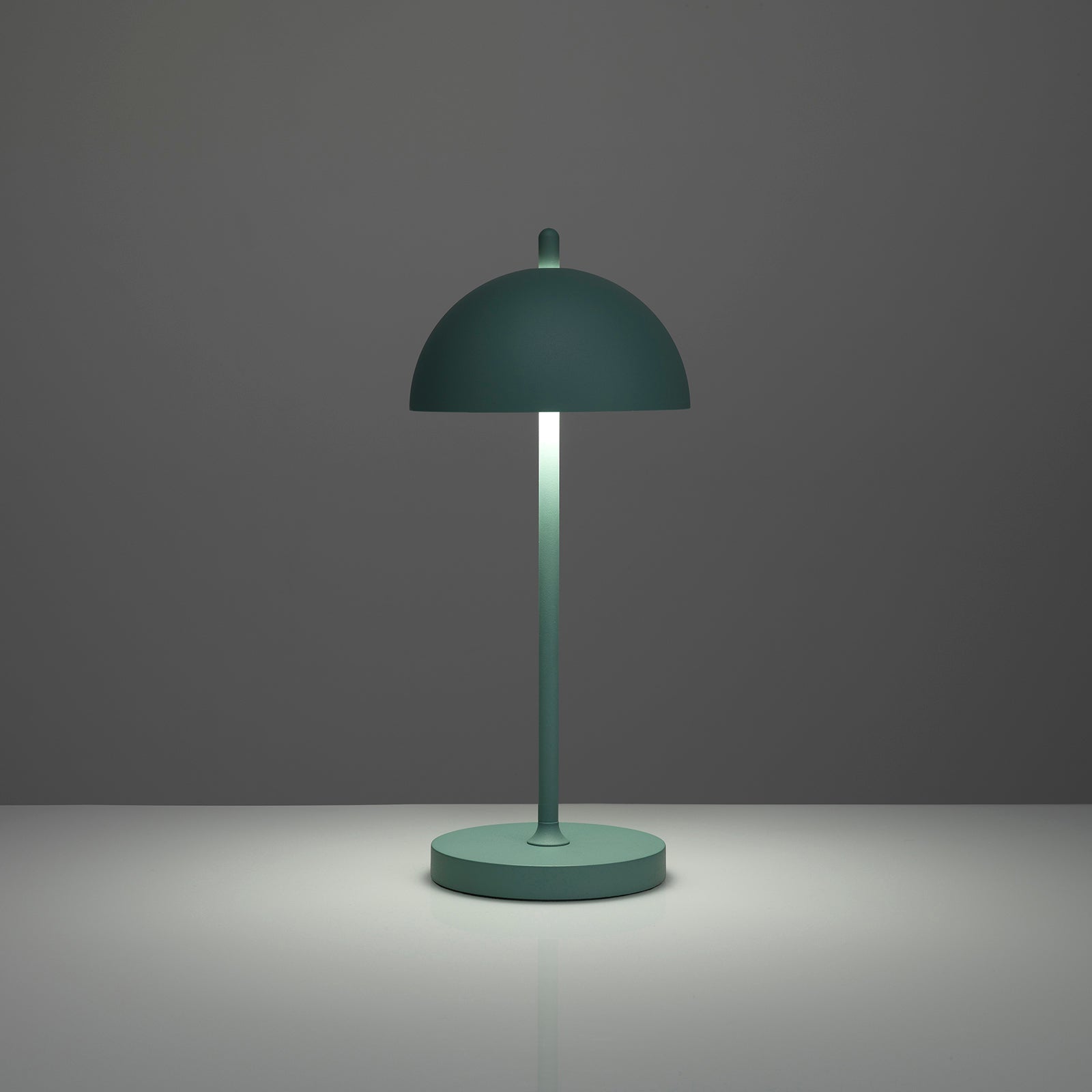 KRIO grüne wiederaufladbare Tischlampe