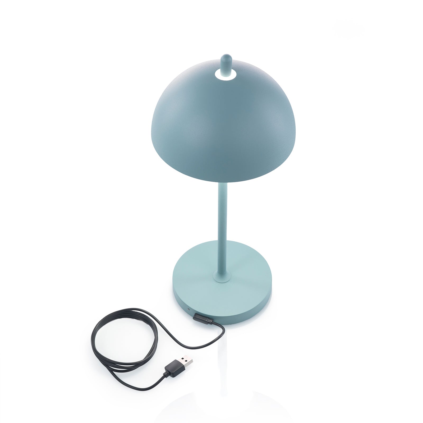 KRIO grüne wiederaufladbare Tischlampe
