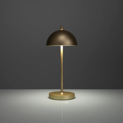 KRIO goldene wiederaufladbare Tischlampe