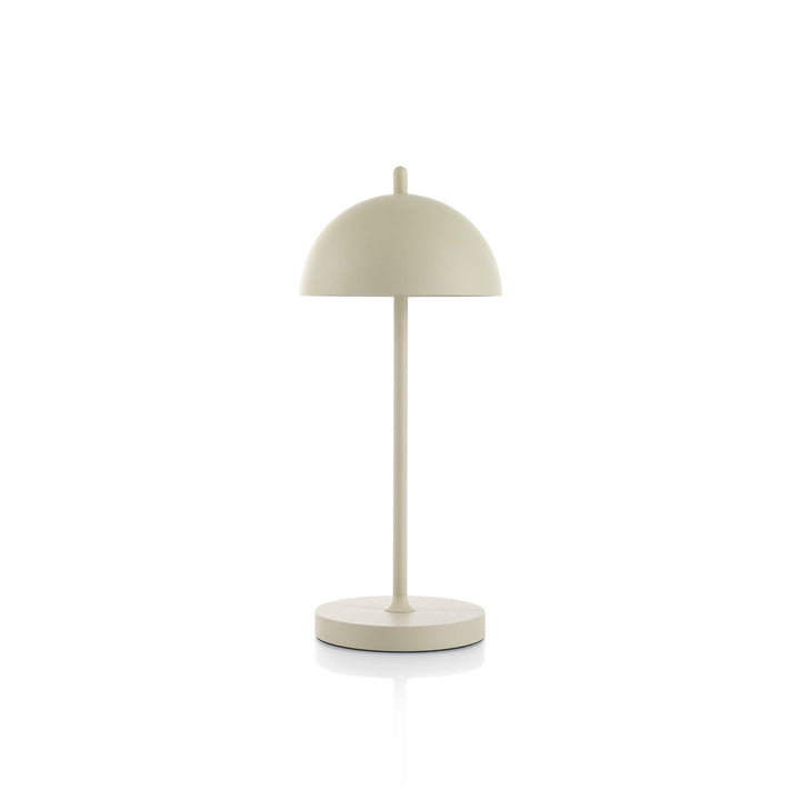 Lampada da tavolo ricaricabile KRIO crema