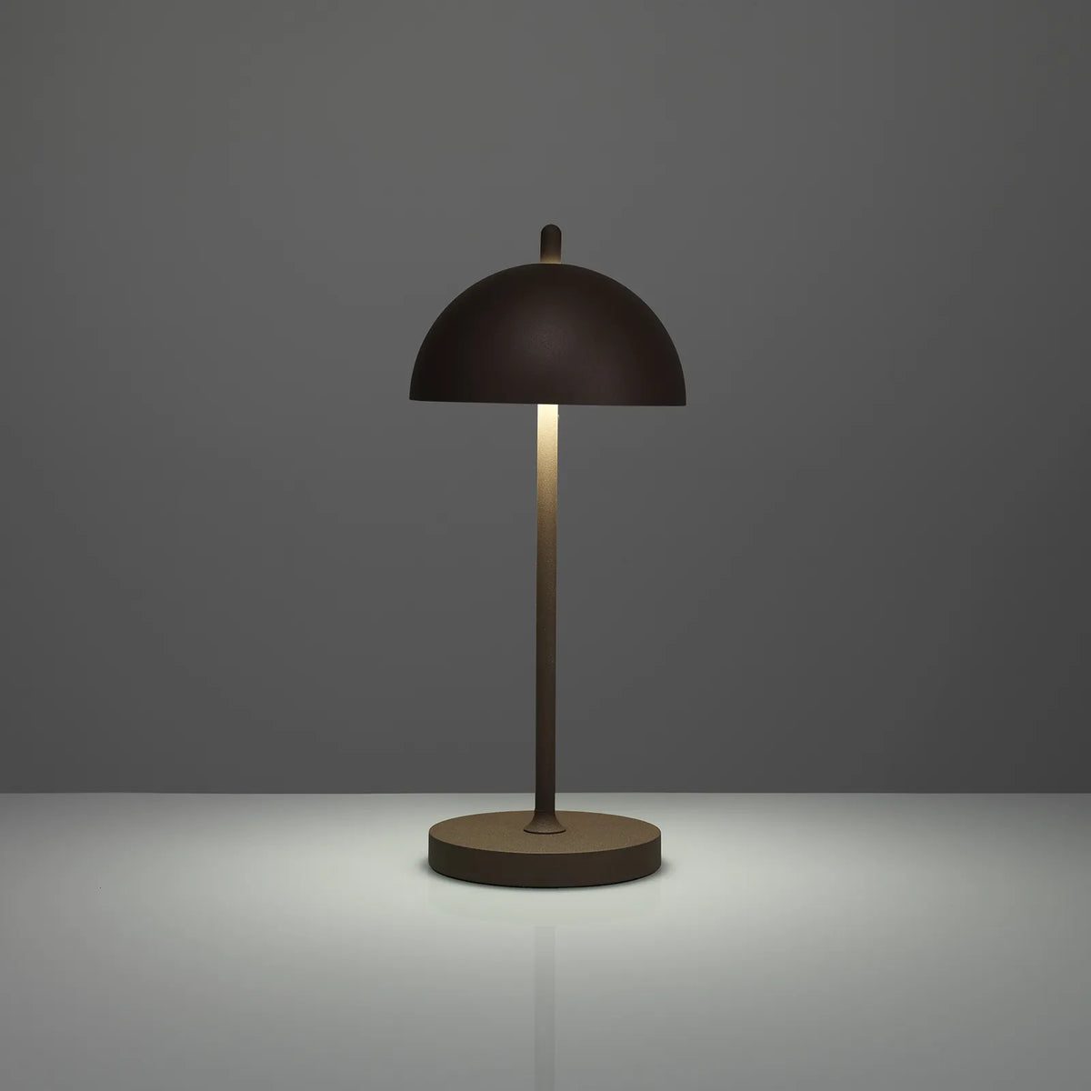 Rechargeable table lamp KRIO corten