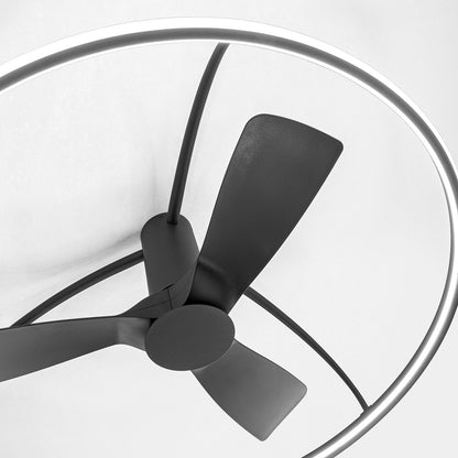 Plafoniera LED con ventilatore PAHU