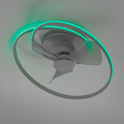 Plafoniera LED con ventilatore PURO
