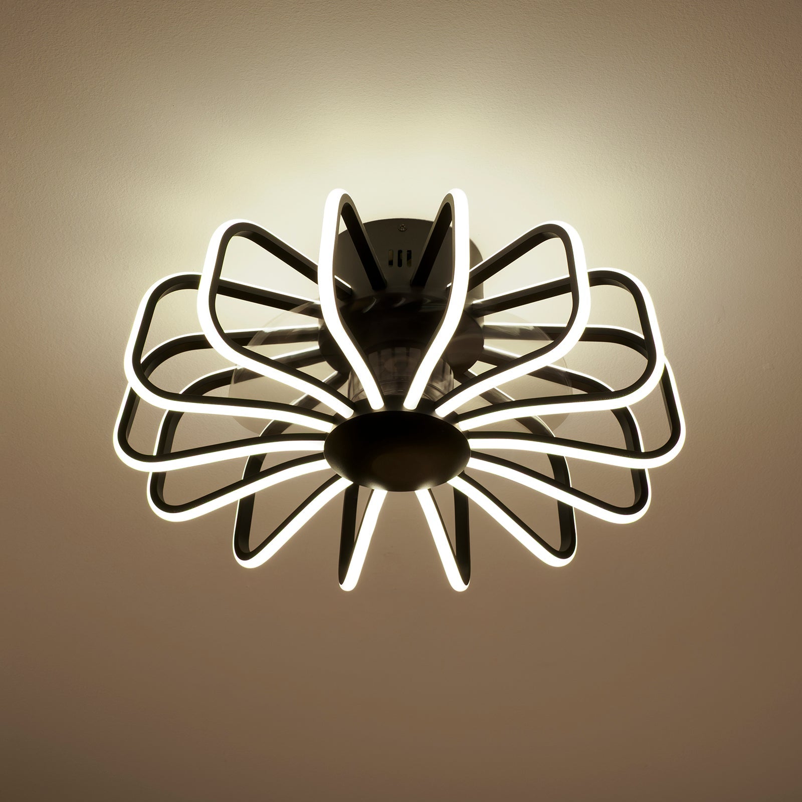 Plafoniera LED con ventilatore LANZAROTE