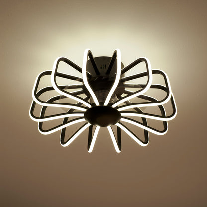Plafoniera LED con ventilatore LANZAROTE