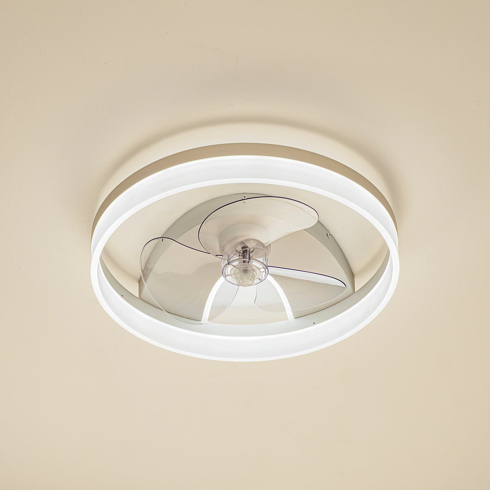 Plafoniera LED con ventilatore TELHADA