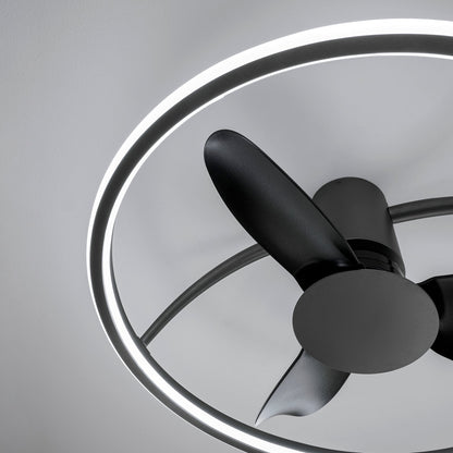 Plafoniera LED con ventilatore SKIBBY