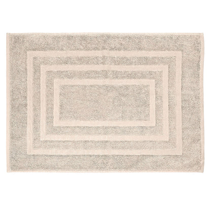 LOVELY dove grey bath mat