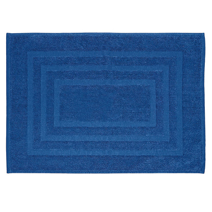 LOVELY blue bath mat