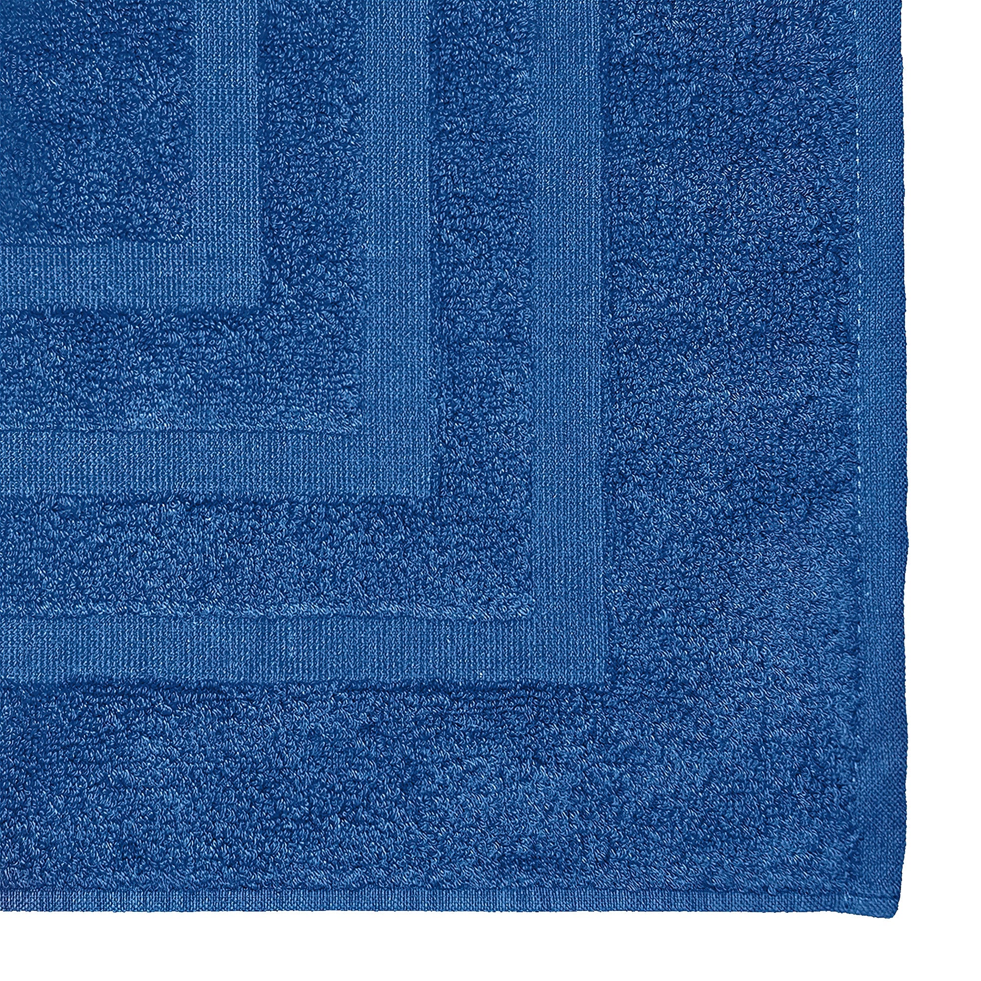 LOVELY blue bath mat